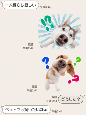 【公式スタンプ】THE DOG スタンプ (3)