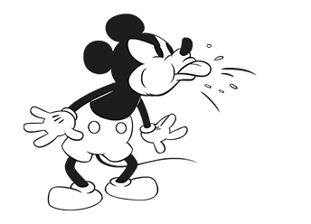 人気スタンプ特集 ミッキーマウス モノクロ スタンプを実際にゲットして トークで遊んでみた 無料スタンプや隠し無料スタンプが探せる Lineスタンプバンク