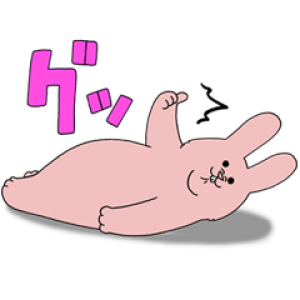 【LINE無料スタンプ速報】スキウサギ × LINE MUSIC スタンプ(2020年02月19日まで)