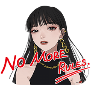 【LINE無料スタンプ速報：隠し】KATE NO MORE RULES. スタンプ(2021年05月11日まで)