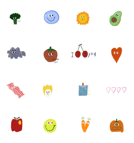 I Love You Boo Line無料スタンプ 隠しスタンプ 人気スタンプ クチコミサイト スタンプバンク