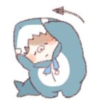 サメ！着ぐるみ動物☆省スペース