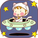 動くぽてちびちゃん（ネコ）