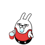 動く 擦れうさぎ25