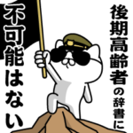 『後期高齢者』お名前/軍人にゃんこ
