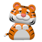 Candy Tiger Happy New Year 2022