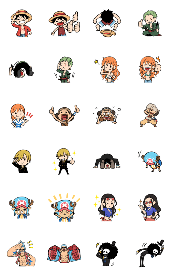 了解 いいね お辞儀 One Piece Line無料スタンプ 隠しスタンプ 人気スタンプ クチコミサイト スタンプバンク