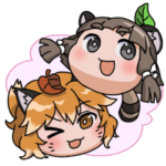 きつねさんとたぬきさん その1