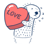 NOラッコ、NOライフ。〈ハート〉英語版