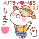 大好きな❤ちえこ❤へ送る～夏～