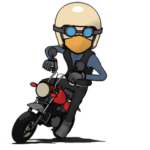 小さいオートバイ