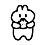 動く！みみまるうさぎ