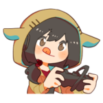 ゲーム実況者Lueneのスタンプ