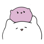 あんこちゃんとおもちくん