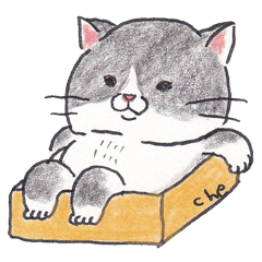 手書きイラストのかわいい猫 ねこのきもち 無料スタンプ 隠しスタンプ Lineクチコミサイト スタンプバンク