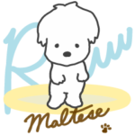 BIGスタンプ☆Ruuuuu！マルチーズ大好き！