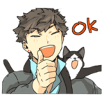 ハチワレ猫＆弟系男子