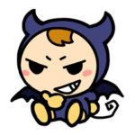 ちびデビル（文字入り）