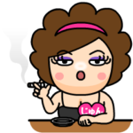 スナックじゅん❤名前スタンプ