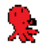 画質の悪いタコ