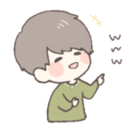 ゆるかわ男の子のスタンプ