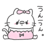 ぽわぽわにゃんこ