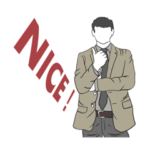 スマートなオヤジビジネスマン