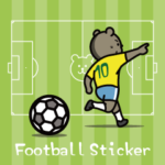 サッカースタンプ 10番 くまーる