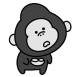 シュールなミニゴリラ☆再販