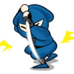 動く☆ 忍者かもね