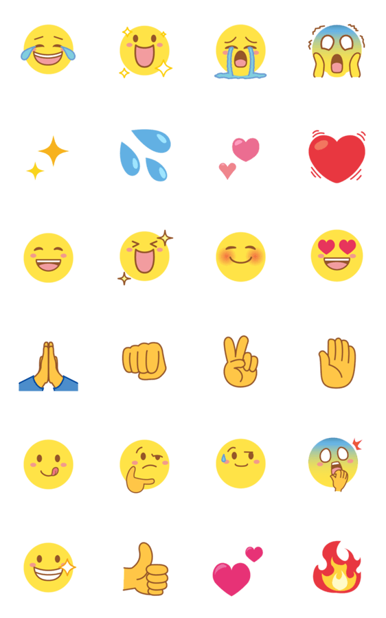 結局これが一番使う絵文字風スタンプ 動く