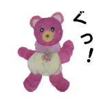 押し花のかわいい動物