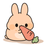 くりいろうさぎくん