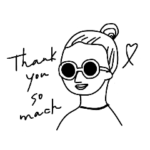 シンプル オシャレな英語大人スタンプ♡