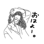 オンナの子スタンプ　2