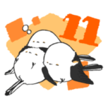 はしゃぐシマエナガ11