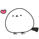 関西弁のシマエナガちゃん