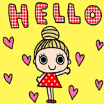 かわいい英語スタンプ357