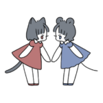 こねことねずみ