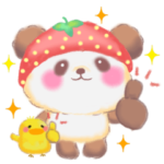 いちごぱんださん