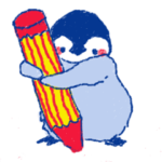 ペンギンとウサギ