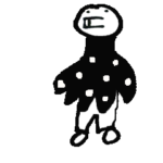 娘のおもしろイラストスタンプ