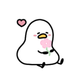 気持ちを伝えるへんてこなアヒル