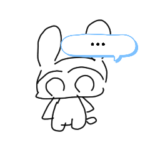 無表情あにまる　うさぎ