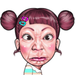 ちょけ顔アニメ