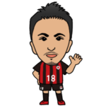 芳賀 博信 サッカースタンプ