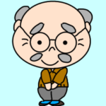 のんびりおじいちゃんの優しい言葉