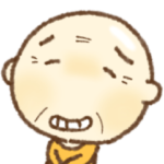 表情で伝えるおとん