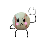 可愛い 野球ボール 君