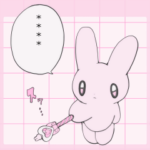 カスタムうさぎと魔法少女。